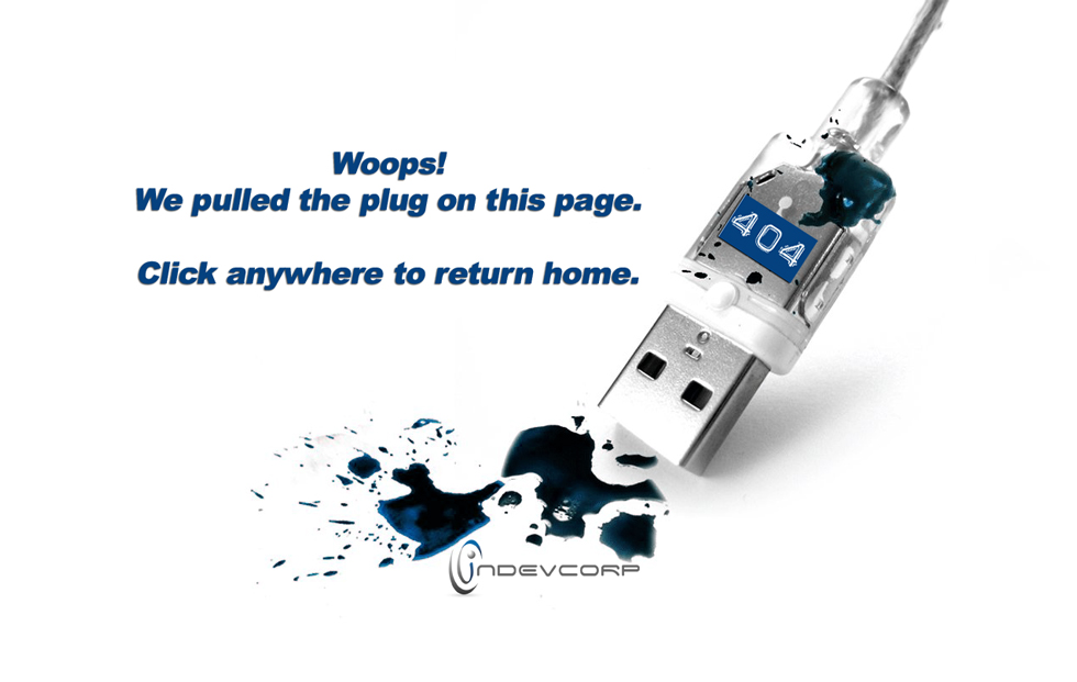 Indevcorp Page Not Found